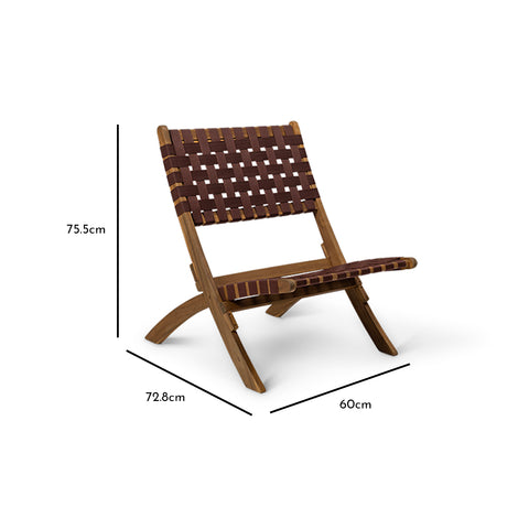 Kai Brown Beach Chair